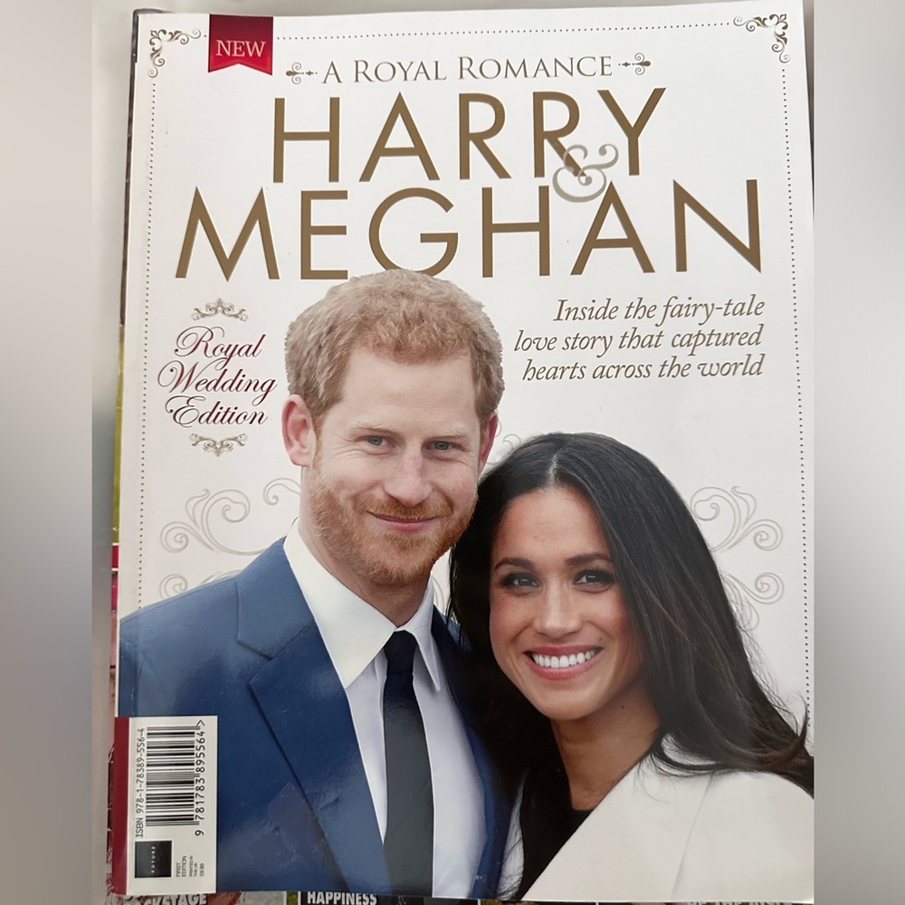 Harry and Meghan set of 3 Collectors Edition Magazines